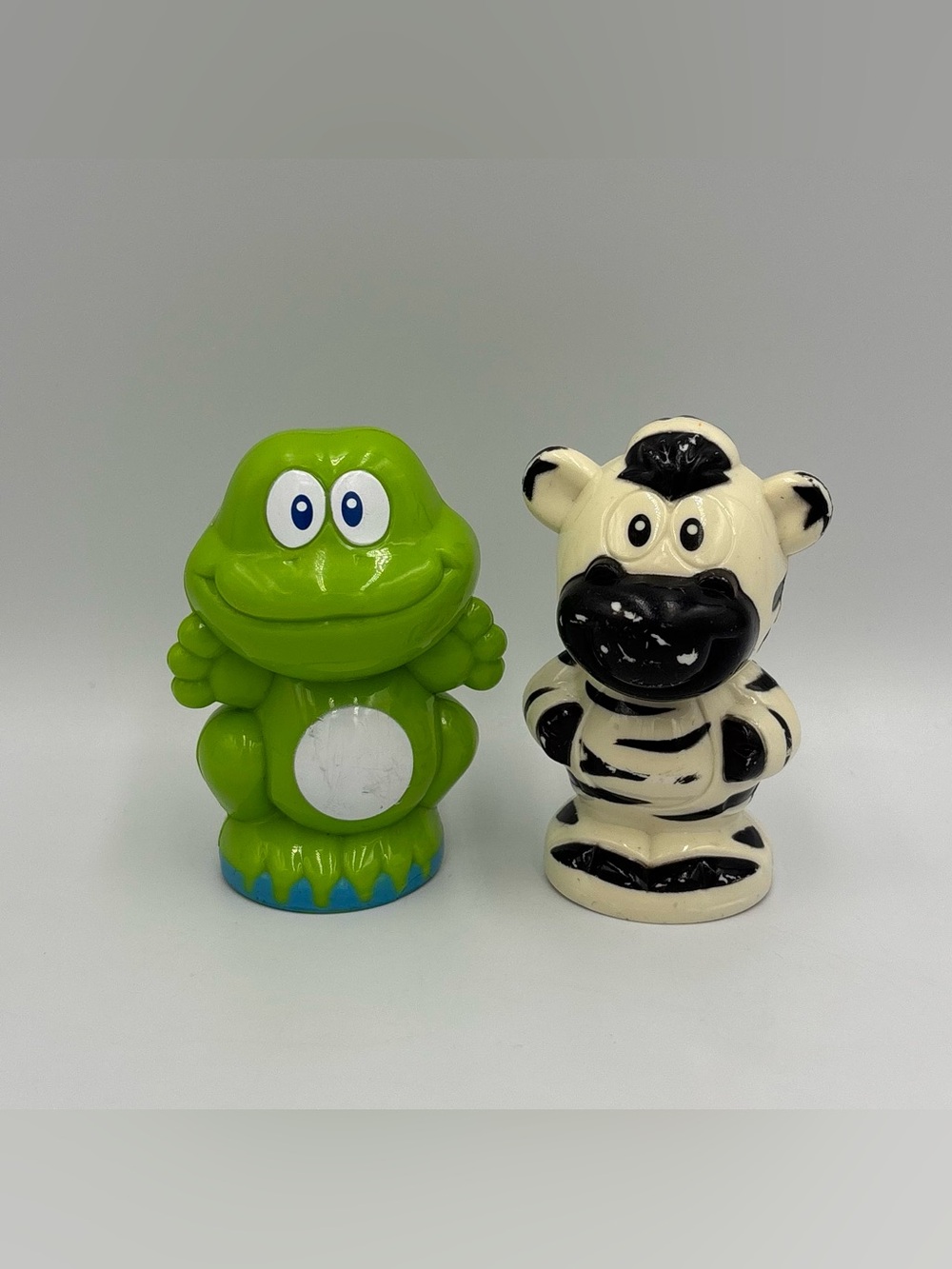RARE Vintage Y2K Vtech Smartville Alphabet Train Frog + Zebra Toy Lot Zoo